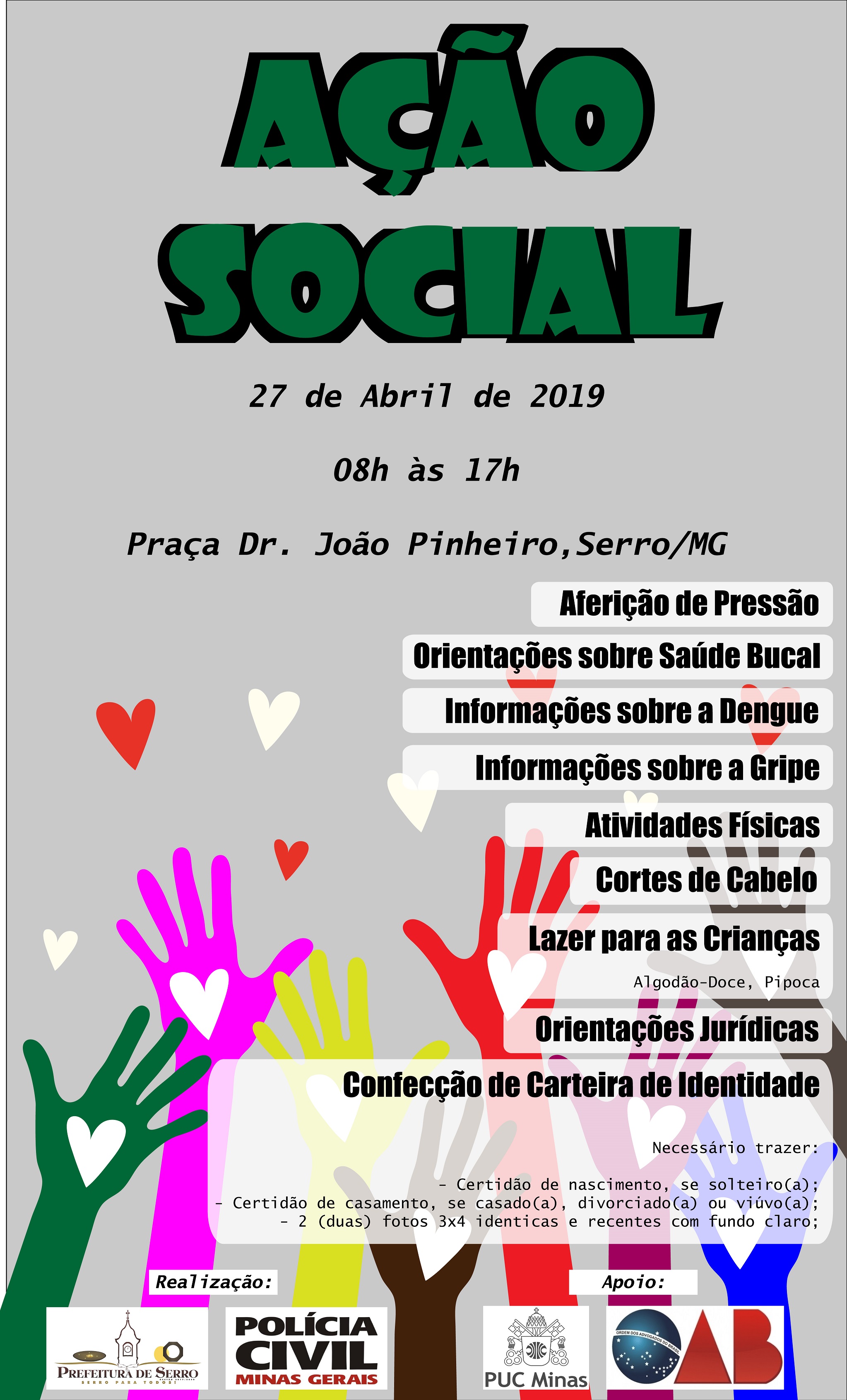 Ação Social red